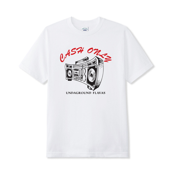 koszulka Cash Only Boombox Tee (White)