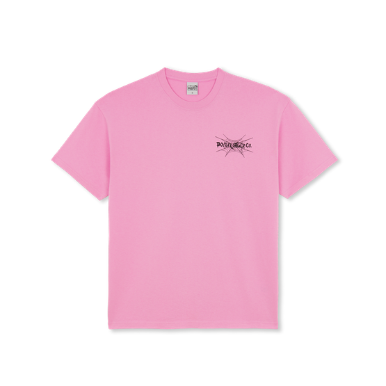 Polar Spiderweb tee pink