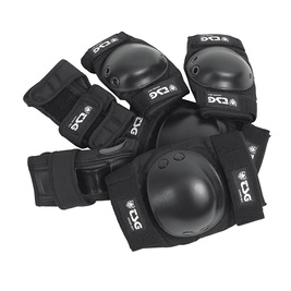 ochraniacze  TSG  Junior Set Black