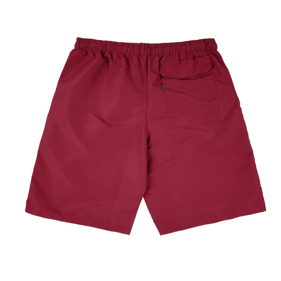 Magenta Plant swim shorts burgundy