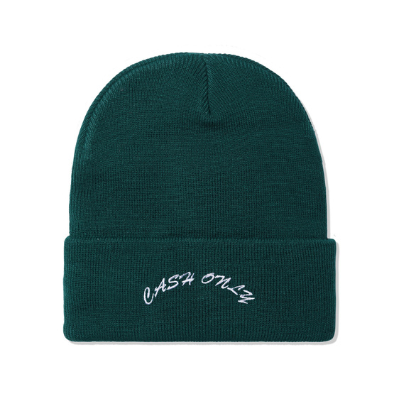 Cash Only Logo Beanie (Green)