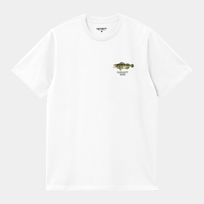 koszulka Carhartt WIP S/S Fish T-Shirt (White)