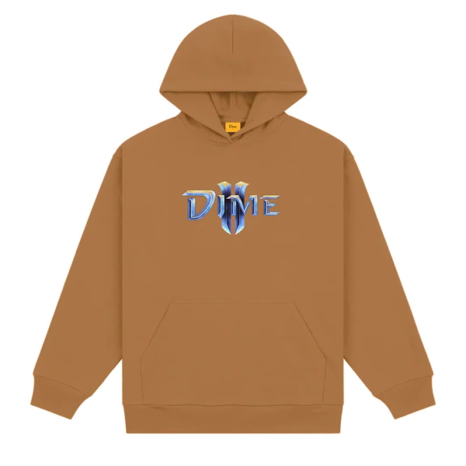 Dime Terran Hoodie Brown