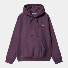 bluza Carhartt WIP Hooded American Script (Huckleberry)