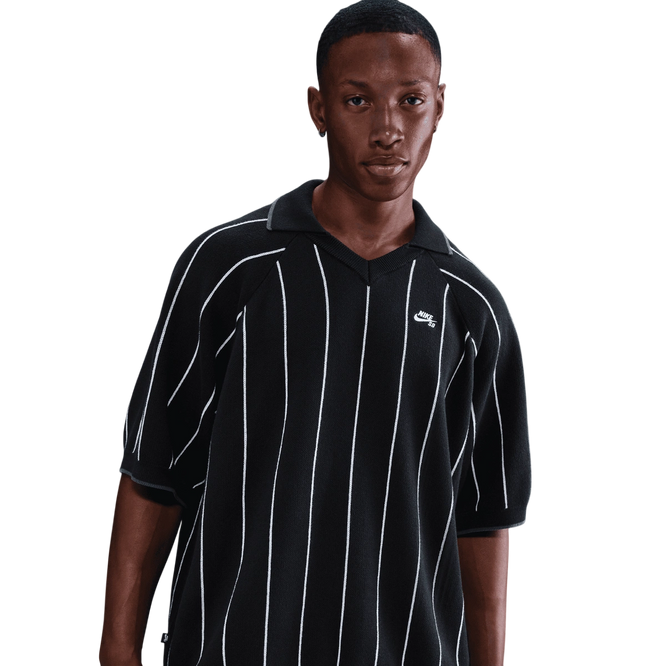 Nike Sb Short-Sleeved Polo Skate Sweater