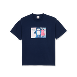 Polar Pink dress tee dark blue