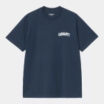 koszulka Carhartt WIP S/S University Script T-Shirt (Ink/White)