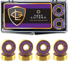 FKD Skateboard Bearings Greg Lutzka Pro Gold