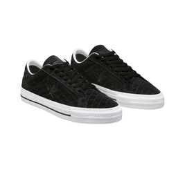 Converse One Star Pro OX (Black/Black/White)
