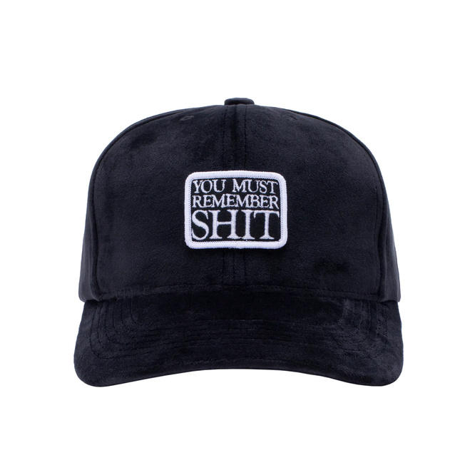  Fucking Awesome - Remember Shit Velvet Snapback (Black)