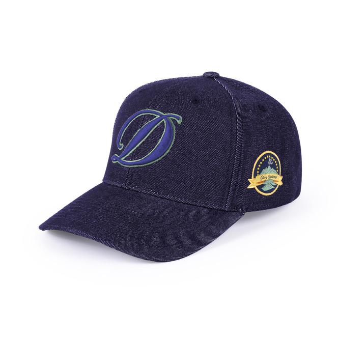 Czapka Dime Cursive D Full Fit Cap indigo denim