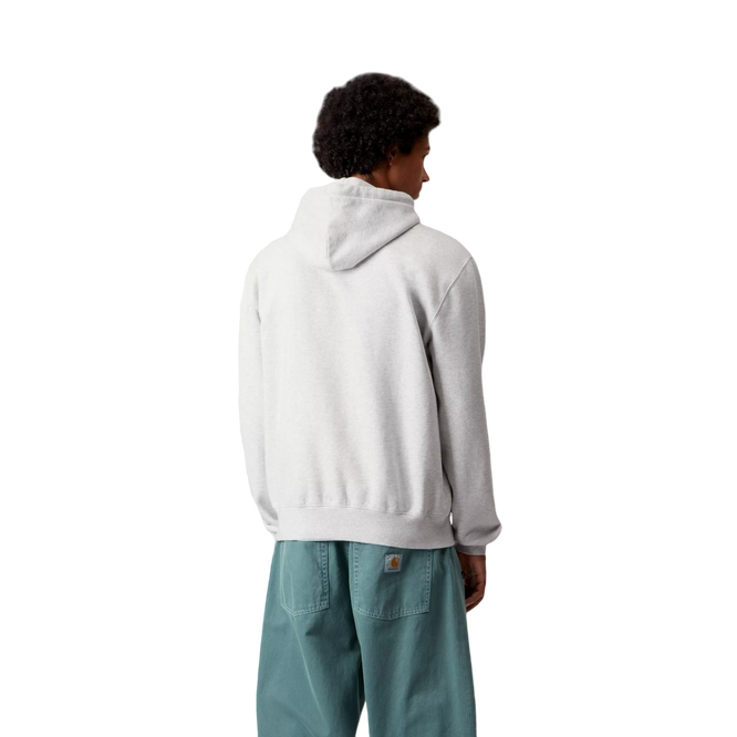 Carhartt WIP Hooded Wild Dog Sweat (Grey Heather)