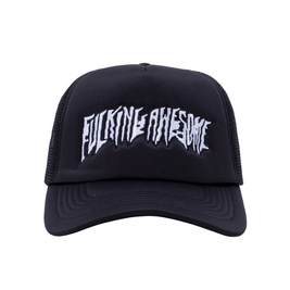 Fucking Awesome - Streched Stamp  Snapback (Black)