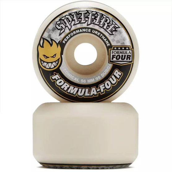 Spitfire Formula Four Yellow Print 99DU Conical 