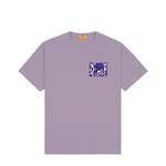 Dime club tee plum grey