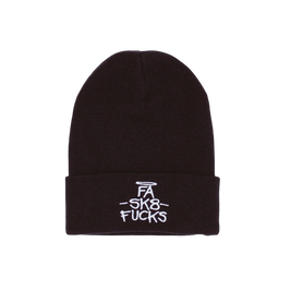 Czapka Fucking Awesome SK8 Fucks cuff beanie black
