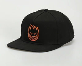 czapka Spitfire Big Head Snap (black/orange)