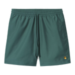 szorty Carhartt WIP Chase Swim Trunks (Rainforest/Gold)