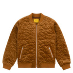 Dime Velour bomber jacket rust