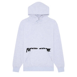 Fucking Awesome - Cut Out Logo Hoodie (Grey)