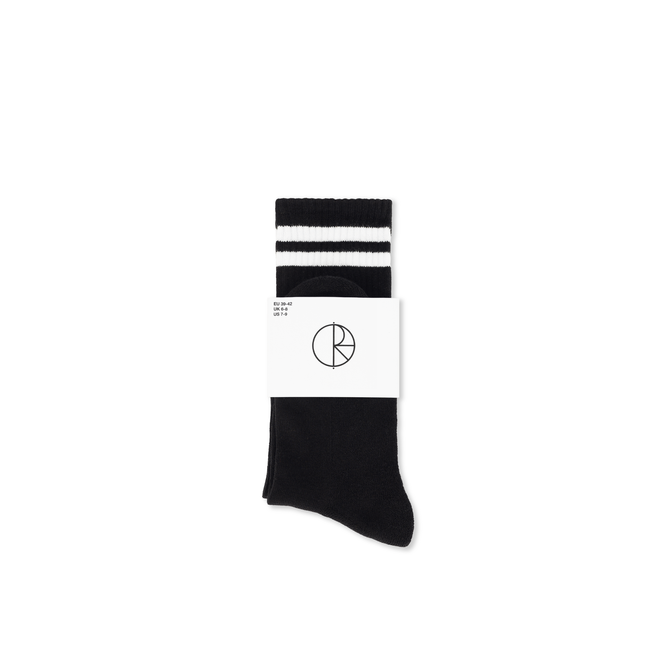 skarpety Polar Rib Socks Long | Happy Sad (Black)
