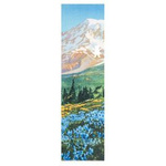 Grizzly ANTIQUE POSTCARD GRIPTAPE - BLUE FLOWERS