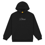 Dime Icy cursive hoodie black