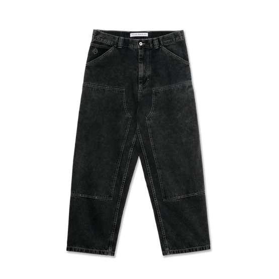 Polar Big Boy Work pants knee silver black