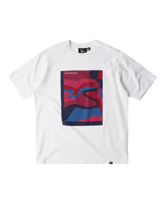 Koszulka By Parra Ftp booster t-shirt white