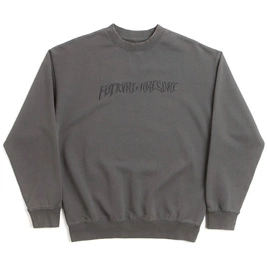 Fucking Awesome Distressed Stamp Crew (Black)