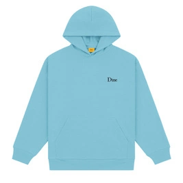  Bluza Dime Classic small logo hoodie ocean blue