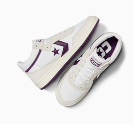 Converse Fastbreak Pro Mid (White/ Vaporous Gray/ Purple)