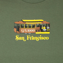 koszulka GX1000 - Trolly Tee - Military Green