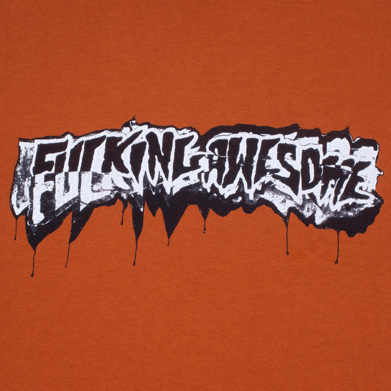 bluza Fucking Awesome - Dill Cut Up Logo Hoodie (Adobe)