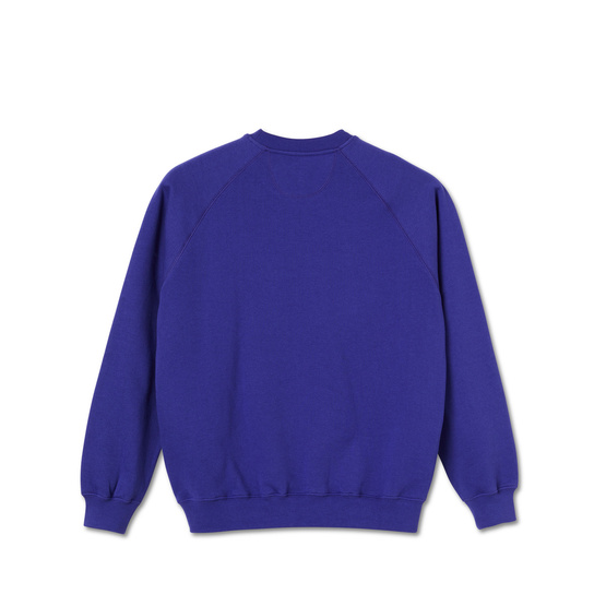 bluza polar default crewneck purple