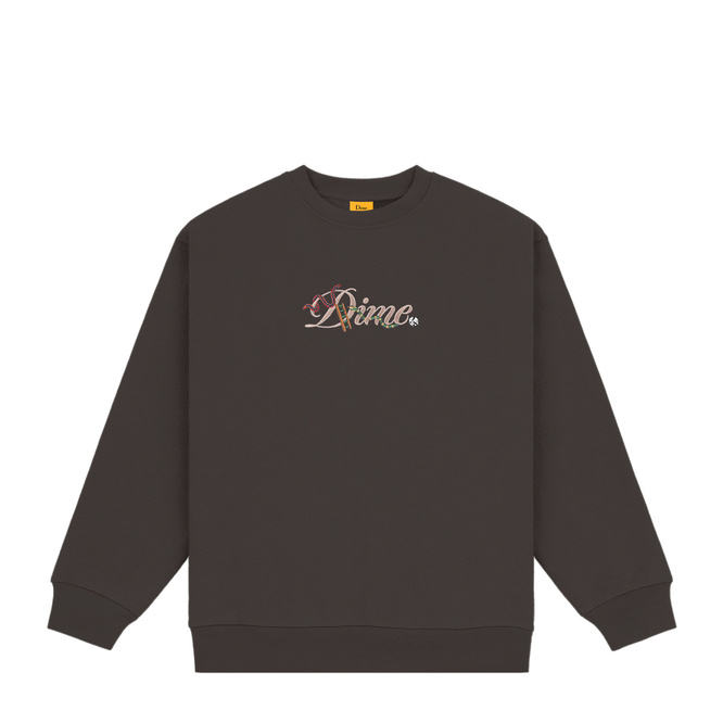 Bluza Dime Cursive Snake crewneck vintage black