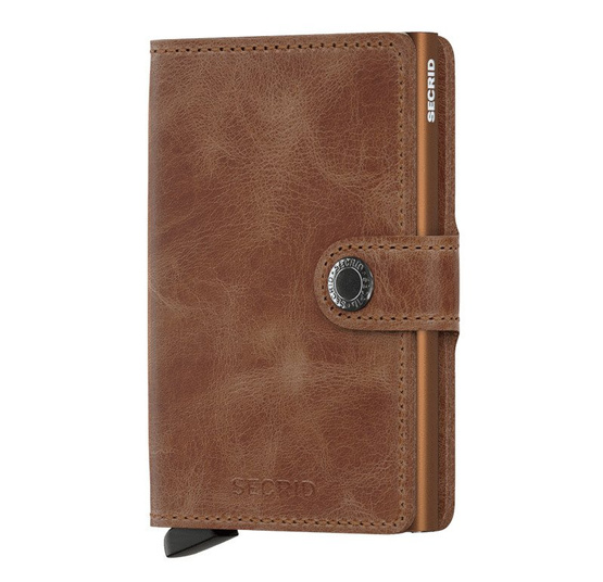 portfel secrid miniwallet vintage cognac-rust