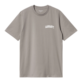 koszulka Carhartt WIP S/S University Script T-Shirt (Misty Grey)
