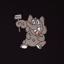 GX1000 Elephant Tee (Black)