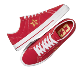 Converse One Star Pro OX (Versity Red/ White/ Gold)
