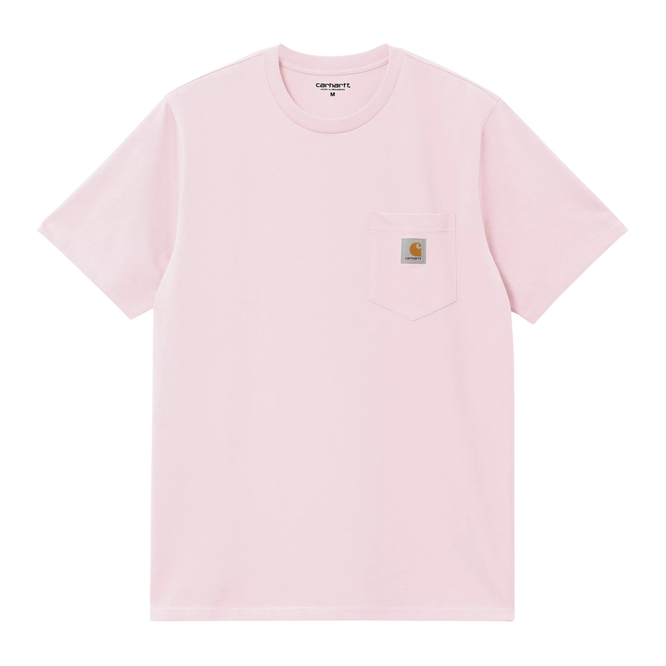 Carhartt WIP SS/S Pocket T-Shirt (Air Pink)