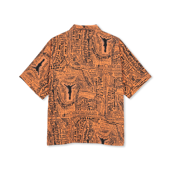 Polar Bowling Shirt Exist orange