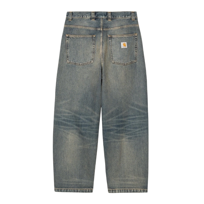 Carhartt WIP Brandon Pant Blue worn washed