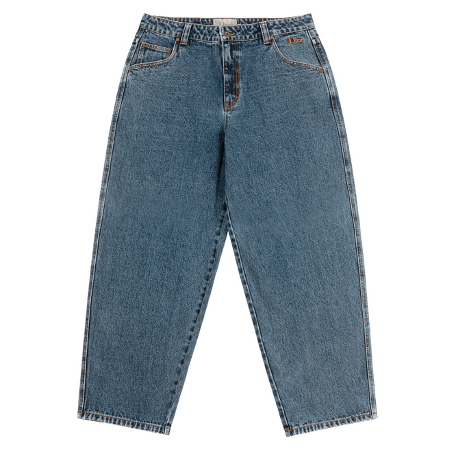 Spodnie Dime Classic Baggy Denim Pants stone washed