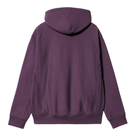 bluza Carhartt WIP Hooded American Script (Huckleberry)