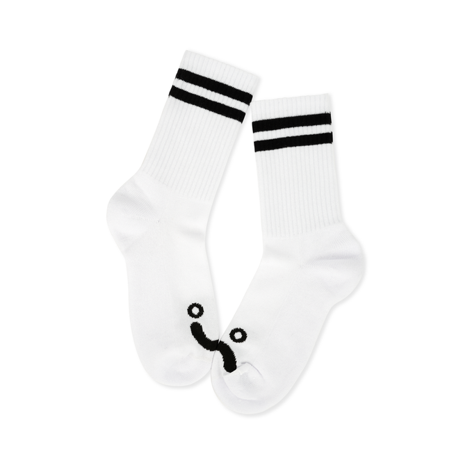 skarpety Polar Rib Socks Happy Sad (White)