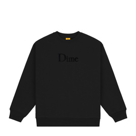 Bluza Dime Classic Logo crewneck black