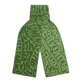 szalik Fucking Awesome - Sticker Stamp Scarf (Green)