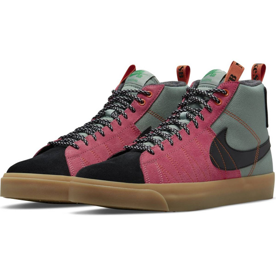 Buty Nike SB Zoom Blazer Mid Premium Jade Smoke/black-white-sport Spice