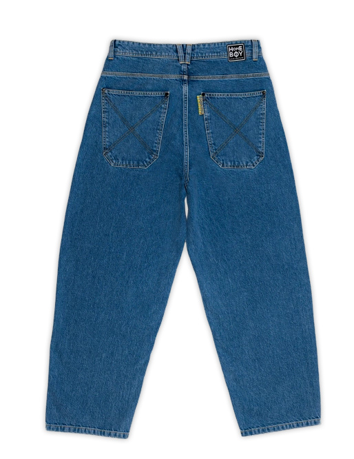 Homeboy XTra Monster Denim Pants (Washed Blue)